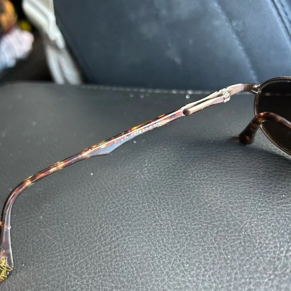 Maui Jim 143 Tiny Bubbles Aviator Sunglasses rare 143-01_front.jpg main image 2